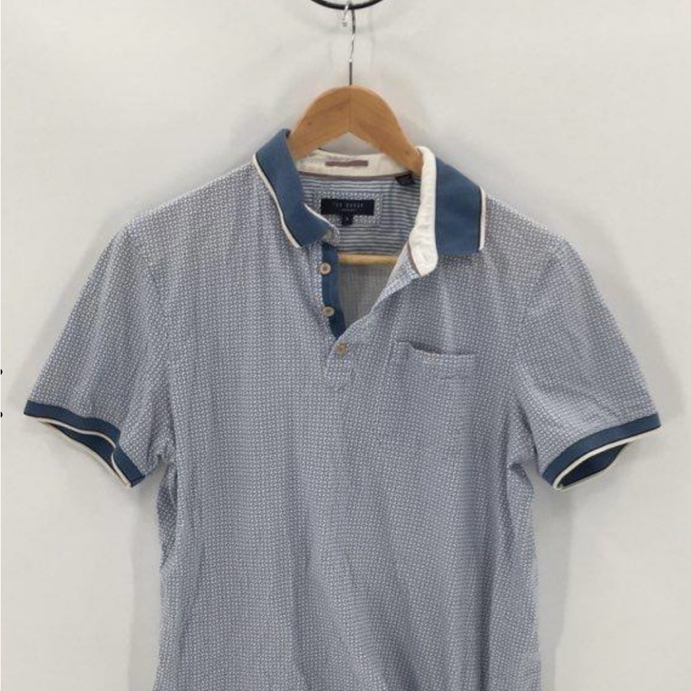 Ted Baker Blue Polo Shirt